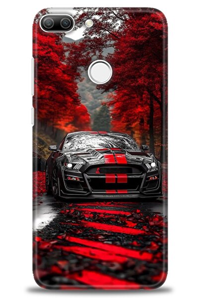 Rulet Aksesuar غطاء متوافق مع هاتف هواوي هونر 9 لايت HD مطبوع - غطاء سيليكون ...