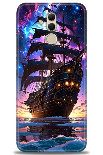 Rulet Aksesuar غطاء متوافق مع هاتف هواوي ميت 20 لايت HD مطبوع - غطاء سيليكون ...