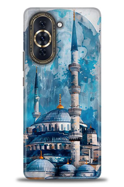 Rulet Aksesuar غطاء متوافق مع هاتف هواوي نوفا 10 برو HD مطبوع - غطاء سيليكون ...