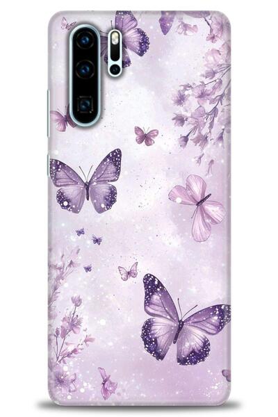 Rulet Aksesuar Huawei P30 Pro Uyumlu Kılıf HD Baskılı Kapak - Tasarım Silikon...