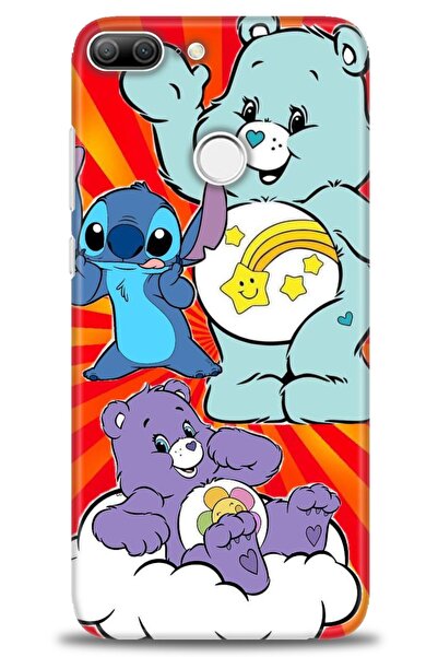 Rulet Aksesuar غطاء متوافق مع هاتف هواوي هونر 9 لايت HD مطبوع - غطاء سيليكون ...