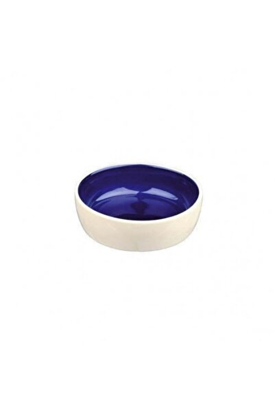 Trixie Ceramic Bowl for Cats and Dogs 13cm White and Blue