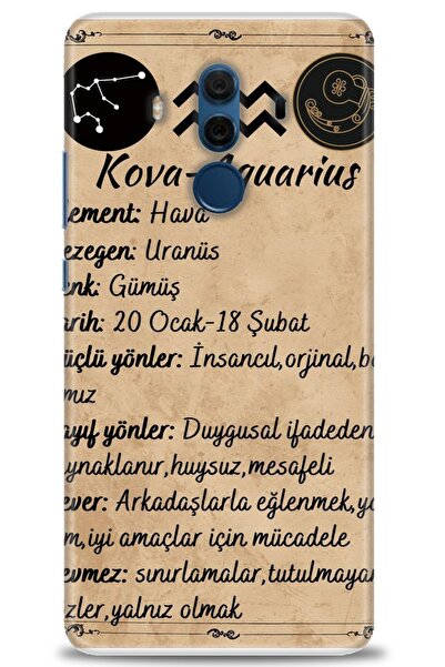 Rulet Aksesuar غطاء متوافق مع هاتف هواوي ميت 10 برو HD مطبوع - غطاء سيليكون م...