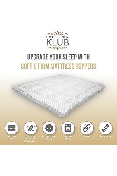 Hotel Linen Klub غطاء فراش دياركو ناعم ومريح من البوليستر المخطط