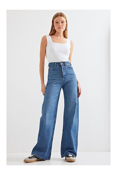 SHEVANE New Season High Waist Palazzo Jeans