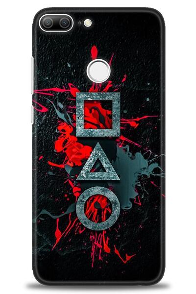 Rulet Aksesuar غطاء متوافق مع هاتف هواوي هونر 9 لايت HD مطبوع - غطاء سيليكون ...