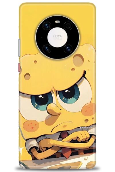 Rulet Aksesuar غطاء متوافق مع هاتف هواوي ميت 40 برو HD مطبوع - غطاء سيليكون م...