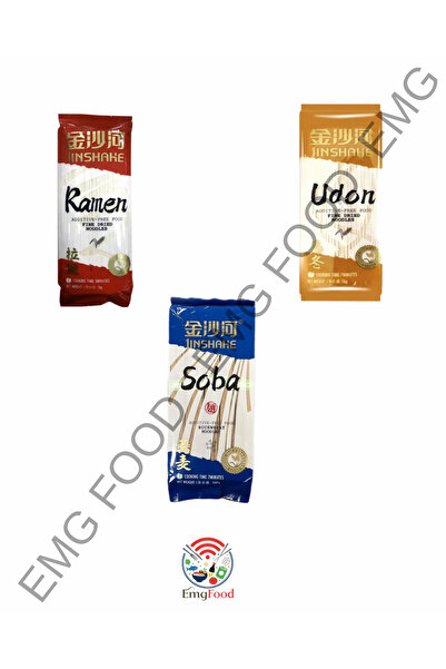 umami KURU NOODLE SETİ (UDON,SOBA,RAMEN) 500 Gr