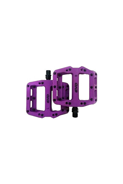 BİKE SKY Mor Plastik Rulmanlı Platform Çivili Bisiklet Pedalı