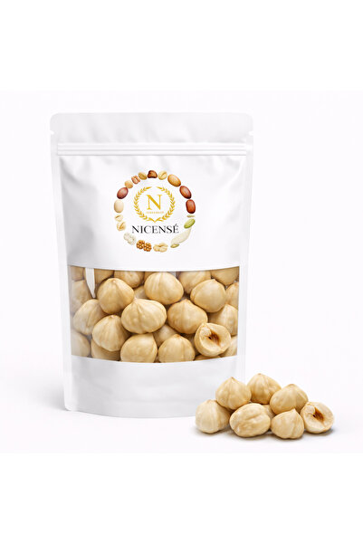 nicense Raw Hazelnuts | Premium Whole Natural Hazelnuts – Unroasted & Unsalted (500g)