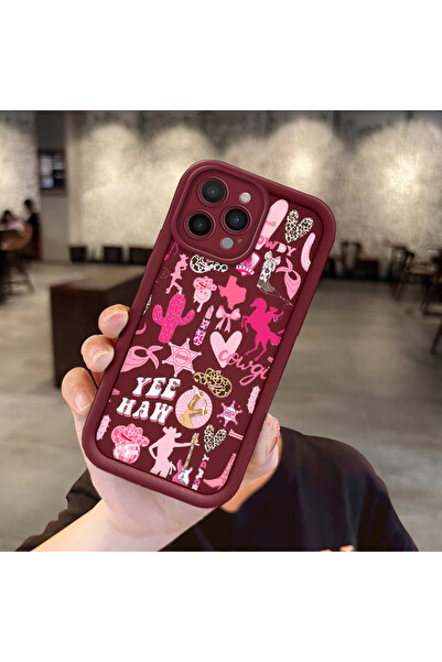 Hontinga iPhone 15 Pro Max Compatible Phone Case Silicone Material Prevents F...