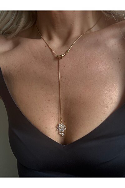 Rossetto Atelier قلادة ديزي واي من الفولاذ المستورد