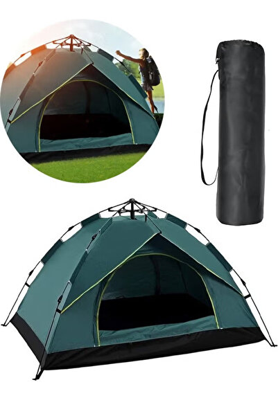 Cady One Portable foldable tent for travel and camping with a fully automatic double door and rainproof design, 200*150 cm