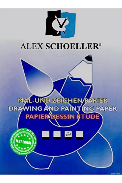 Orbak Kağıt Alex Schoeller Resim Kağıdı 50x70 Cm 120 gram 10'lu