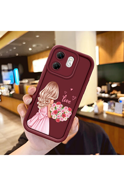 Hontinga حافظة هاتف ملونة لطيفة من مادة السيليكون المتوافقة مع هاتف Infinix S...