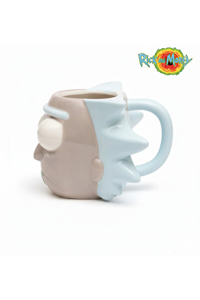 Space License 3D Rick and Morty Büst Mug - 500 ml. Kupa