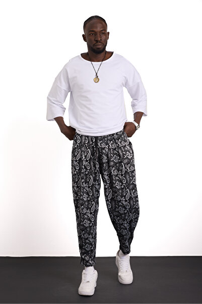 Superbluemexico Unisex New Generation Original Design Street Style Sports Baggy Pants