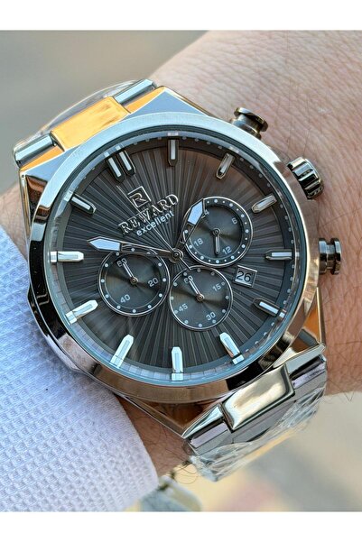 Reward Inner Dial Functions Active Steel Band 5 Atm 2 Years Warranty Men's Wr...