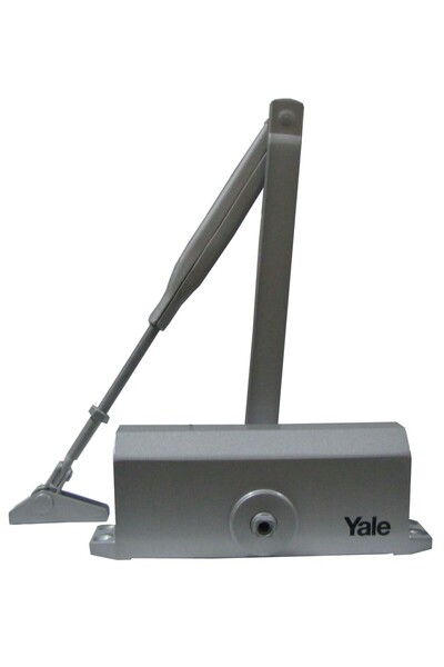 Yale 300 Υδραυλικό πόρτας Στενός Τύπος Ρυθμιζόμενο Ασημί (2-4)