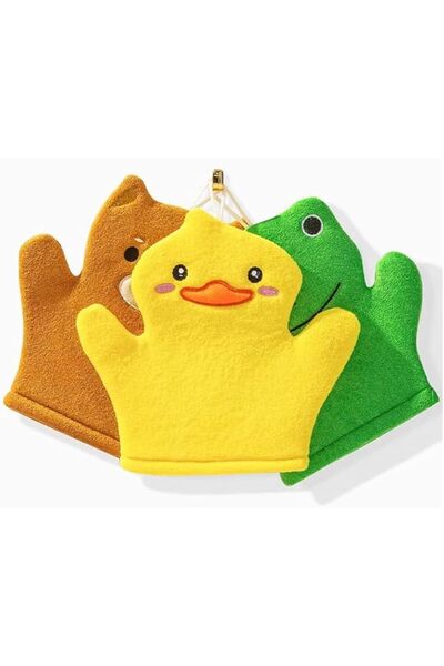 NALACAL قفازات استحمام للأطفال