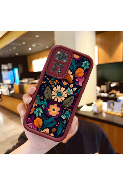 Hontinga Xiaomi Redmi Note 11 Compatible Phone Case Silicone Material Prevent...