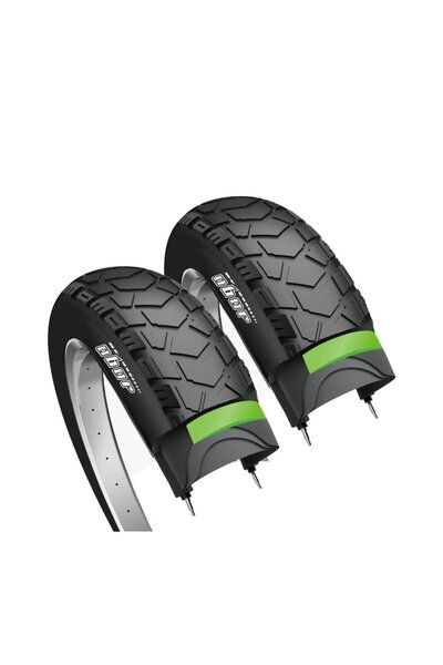 BİKE SKY Obor Escort RKS SkyJet Kalın Teker Fat Bike Patlamaz Zırhlı Dış Last...