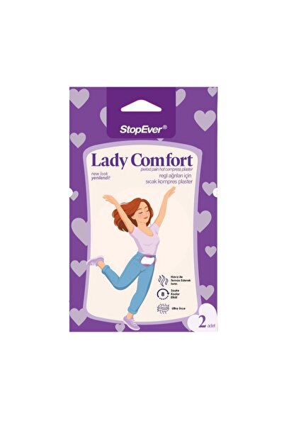 StopEver Lady Comfort Regl Ağrıları İçin Sıcak Kompres Plasteri 2'li