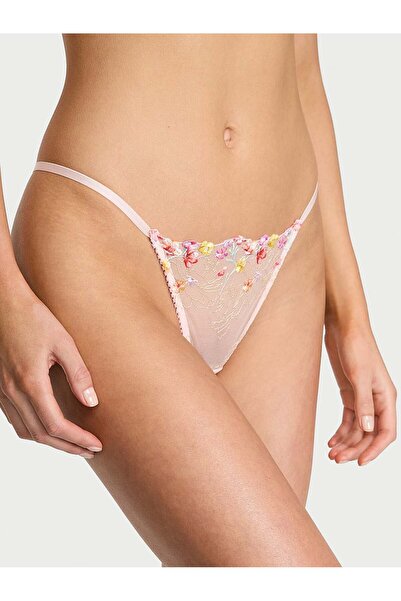 Victoria's Secret Bloom İşlemeli V-String Külot