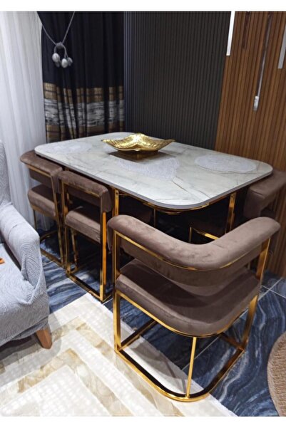 AYDIN KARACA MOBİLYA LEGO MASA 6 SANDALYE