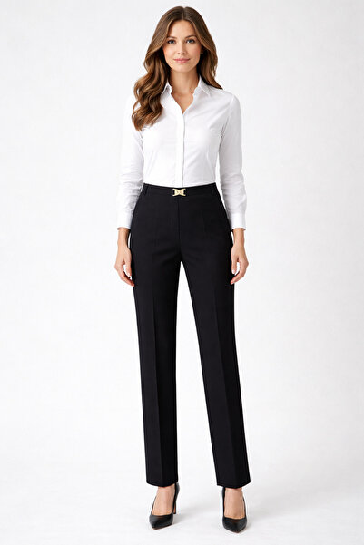 GARNİ Buckle Detailed Elastic Waist Trousers