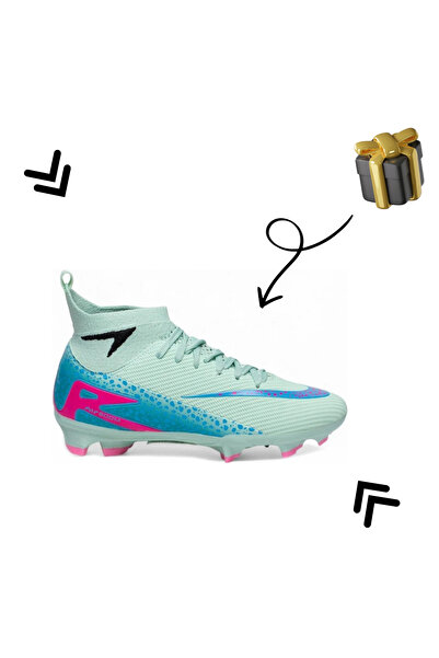 Moda Mevsimi New Season Comfortable Children's Football Shoes with Socks