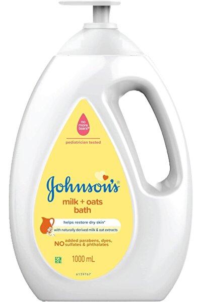 Generic جونسون للأطفال - حليب استحمام + شوفان - 1000 مل