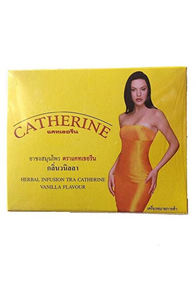 Catherine Herbal Infusion Slimming Diet Weight Loss Laxative Tea Vanilla, 32 Tea Bags