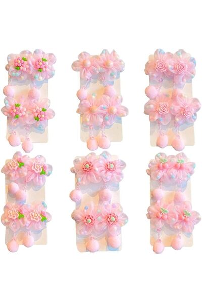 Tazweeq 12 ربطة شعر للبنات من