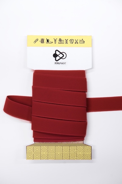 Dokumarkt 1.5 cm Elastic Webbing - Sandals & Shoes & Clothing & Pen Holder & Wrapping Elastic - 5 Meters