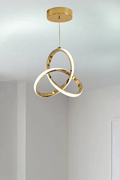 RONİSU AYDINLATMA Nobella Sarkıt Ledli Avize - 4 Farklı Renkli Şık Sarkıt Ledli Avize