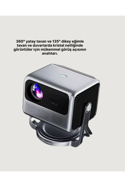 Sepetink Smart Projector Android TV Yüksek Parlaklık Ev Sineması