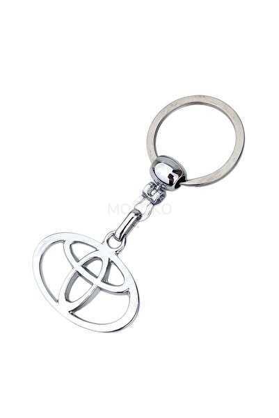 MOZOKO Високоякісний металевий брелок для автомобіля з логотипом Toyota, двос...