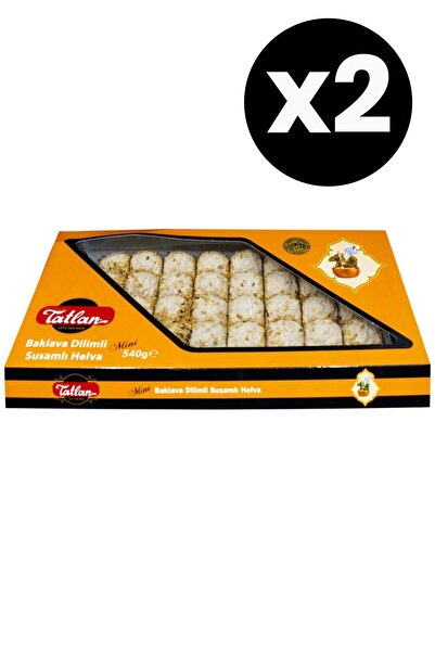 Tatlan 2'li Set Mini Baklava Dilimi Susamlı Tahin Helvası 540 Gr