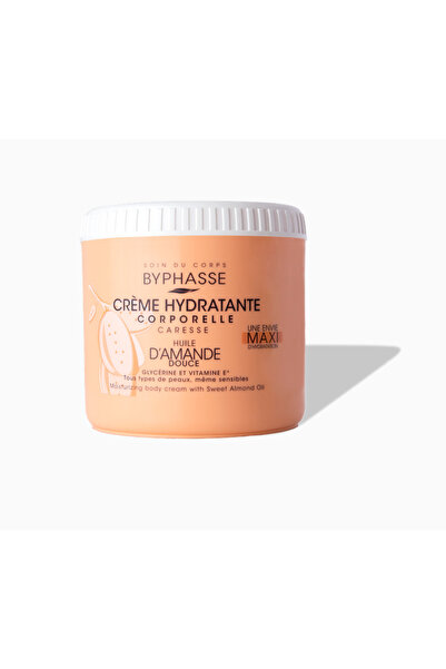 BYPHASSE Body Moisturizing Cream with Almond Oil (500ml)
