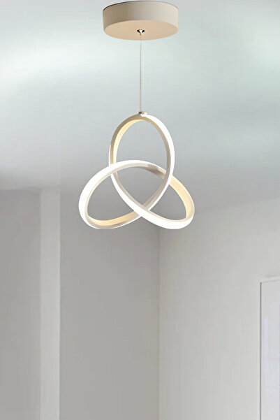 RONİSU AYDINLATMA Nobella Sarkıt Ledli Avize - 4 Farklı Renkli Şık Sarkıt Led...