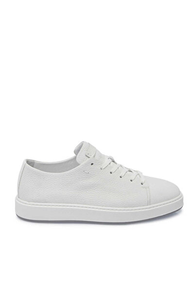 Tergan Beyaz Hakiki Deri Erkek Sneaker - E25S1AY57547-A26