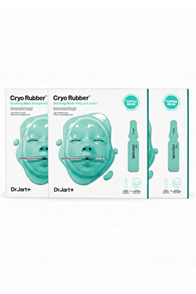 Dr.Jart+ Cryo Rubber Yatıştırıcı Yüz Maskesi Seti | 3 Adet Maske