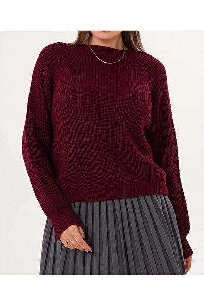 Vaniza Half Fisherman Detailed Knitwear Knitted Sweater