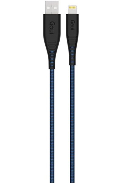 GOUİ كابل Lightning Flex إلى USB من النوع A، بطول 1.5 متر، أزرق داكن