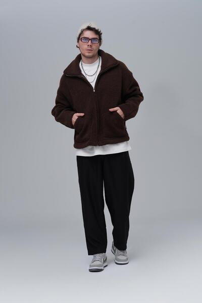 SAW Urbanity Classic Haven Oversize Welsoft Ceket Erkek Kahverengi