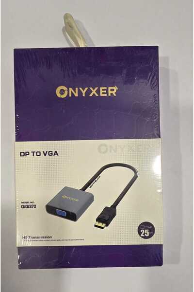 advisor كابل محول من أونيكسر من منفذ العرض الرقمي إلى منفذ VGA بطول 25 سم