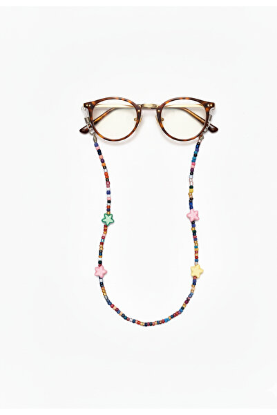 optiPoint حبل نظارات ملون من خرز فيمو على شكل نجمة