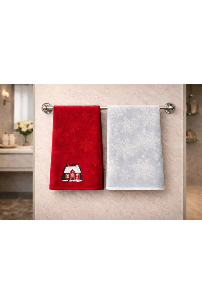 Özdilek Happy New Year 2'li El-Yüz Havlusu