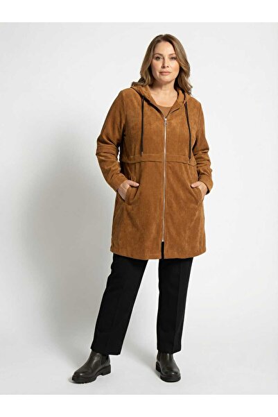 LOVE KAPÜŞONLU KADİFE KAP